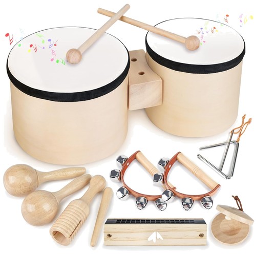 Kinderschlagzeug holzmusikset - kinderschlagzeug,